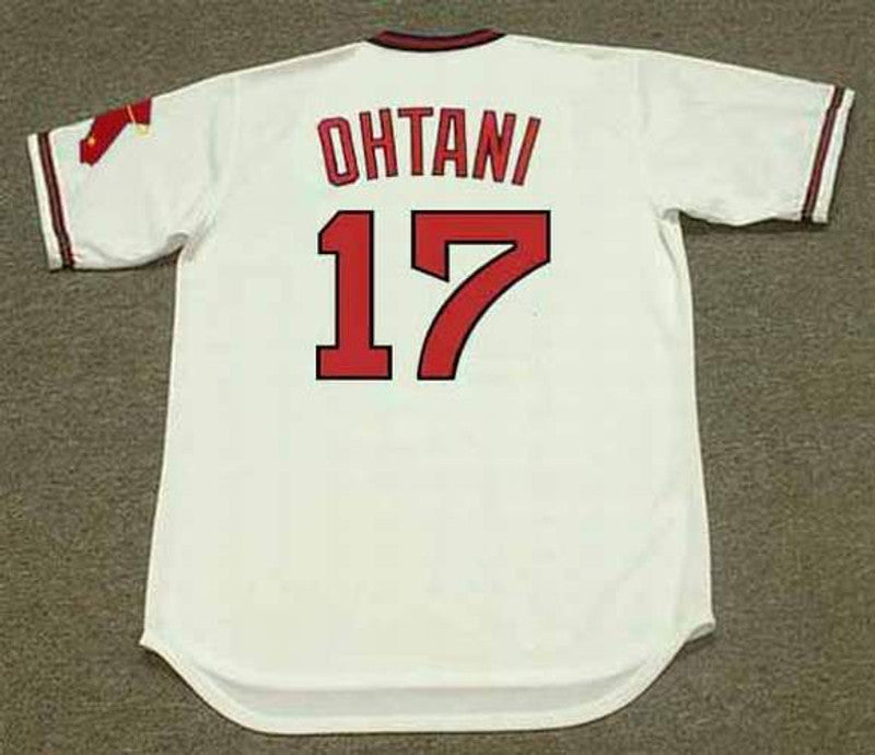 Shohei Ohtani California Angels 1980S Home Throwback Baseball Stitched Jersey | CTJS0370