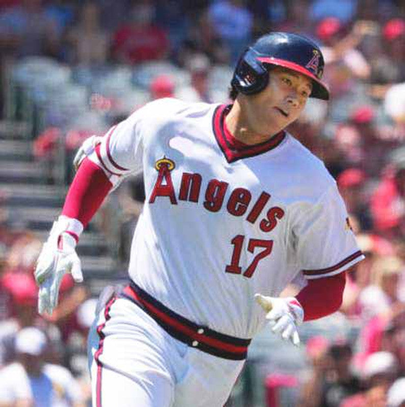 Shohei Ohtani California Angels 1980S Home Throwback Baseball Stitched Jersey | CTJS0370