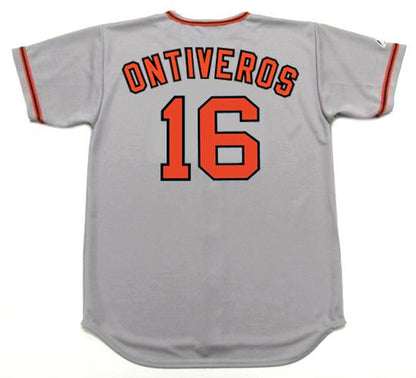 Steve Ontiveros San Francisco Giants 1975 Cooperstown Away Baseball Stitched Jersey | CTJS0315