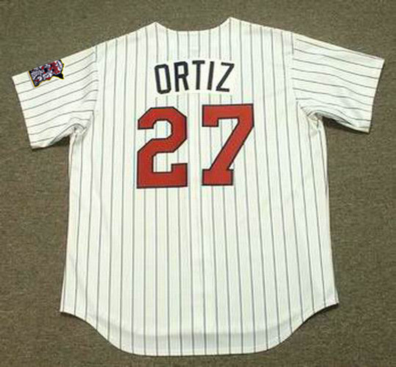 David Ortiz Minnesota Twins 2002 Throwback Home Baseball Stitched Jersey | CTJS2340