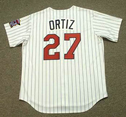 David Ortiz Minnesota Twins 2002 Throwback Home Baseball Stitched Jersey | CTJS2340