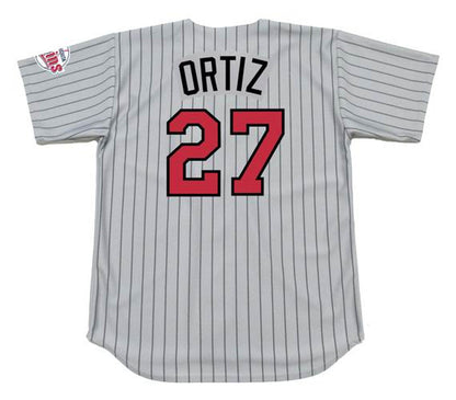 David Ortiz Minnesota Twins 2002 Throwback Away Baseball Stitched Jersey | CTJS2341