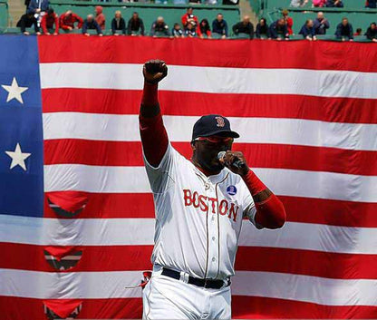 David Ortiz Boston Strong Red Sox 2013 Home Throwback Baseball Stitched Jersey | CTJS2350