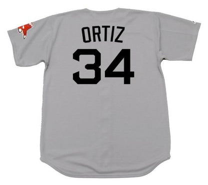 David Ortiz Boston Red Sox 2009 Throwback Away Baseball Stitched Jersey | CTJS2346