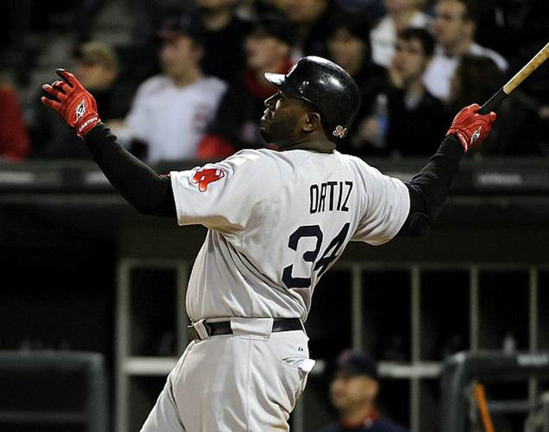 David Ortiz Boston Red Sox 2009 Throwback Away Baseball Stitched Jersey | CTJS2346