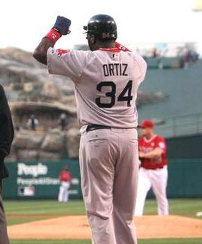 David Ortiz Boston Red Sox 2010 Authentic Throwback Baseball Stitched Jersey | CTJS2345