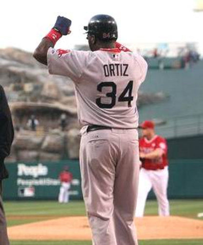 David Ortiz Boston Red Sox 2010 Authentic Throwback Baseball Stitched Jersey | CTJS2345