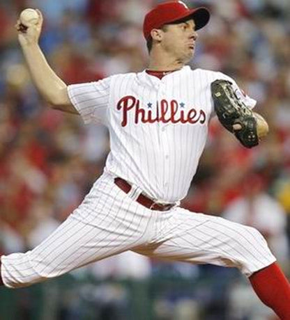 Roy Oswalt Philadelphia Phillies 2010 Throwback Home Baseball Stitched Jersey | CTJS0500