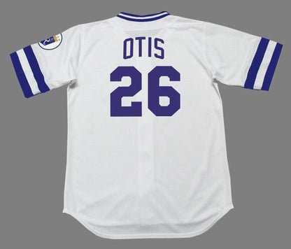 Amos Otis Kansas City Royals 1983 Home Throwback Baseball Stitched Jersey | CTJS3055