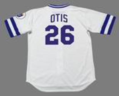 Amos Otis Kansas City Royals 1983 Home Throwback Baseball Stitched Jersey | CTJS3055