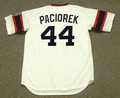 Tom Paciorek Chicago White Sox 1985 Home Throwback Baseball Stitched Jersey | CTJS0206
