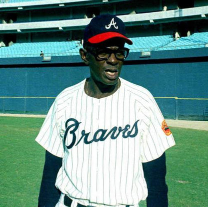 Satchel Paige Atlanta Braves 1969 Cooperstown Home Baseball Stitched Jersey | CTJS0402