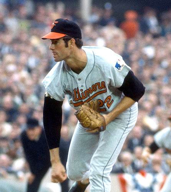 Jim Palmer Baltimore Orioles 1969 Cooperstown Away Baseball Stitched Jersey | CTJS1670