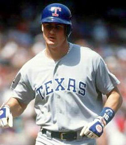 Dean Palmer Texas Rangers 1993 Cooperstown Throwback Away Stitched Jersey | CTJS2323