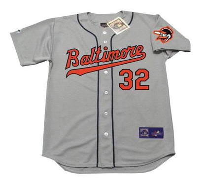 Milt Pappas Baltimore Orioles 1963 Cooperstown Away Baseball Stitched Jersey | CTJS1019