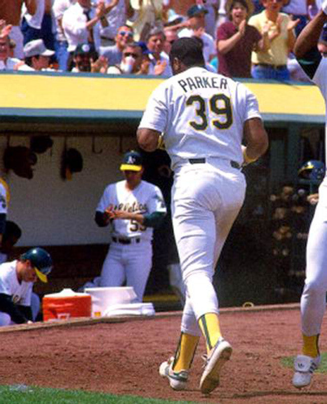 Dave Parker Oakland Athletics 1989 Home Baseball Throwback Stitched Jersey | CTJS2382