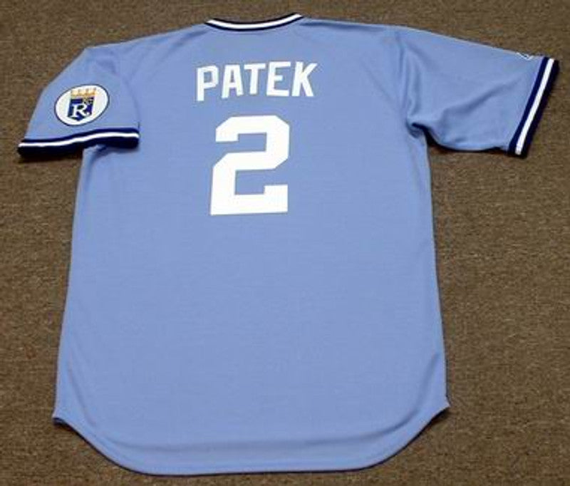 Freddie Patek Kansas City Royals 1978 Cooperstown Throwback Baseball Stitched Jersey | CTJS2042