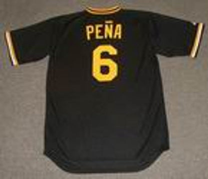 Tony Pena Pittsburgh Pirates 1982 Cooperstown Throwback Baseball Stitched Jersey | CTJS0157