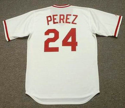 Tony Perez Cincinnati Reds 1975 Cooperstown Home Baseball Stitched Jersey | CTJS0154