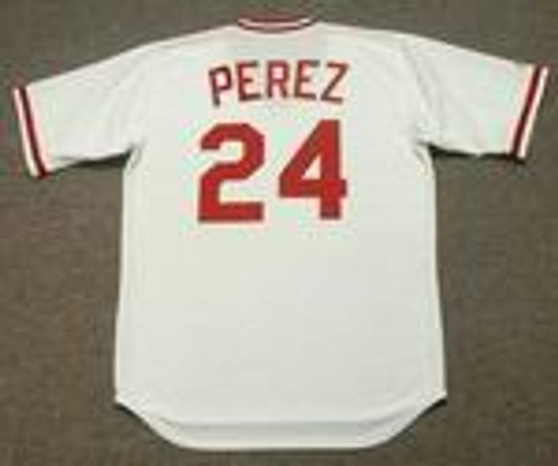 Tony Perez Cincinnati Reds 1975 Cooperstown Home Baseball Stitched Jersey | CTJS0154