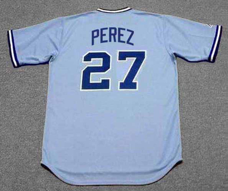 Pascual Perez Atlanta Braves 1983 Away Throwback Baseball Stitched Jersey | CTJS0872