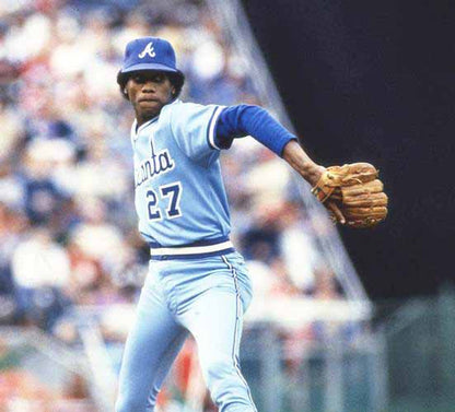 Pascual Perez Atlanta Braves 1983 Away Throwback Baseball Stitched Jersey | CTJS0872
