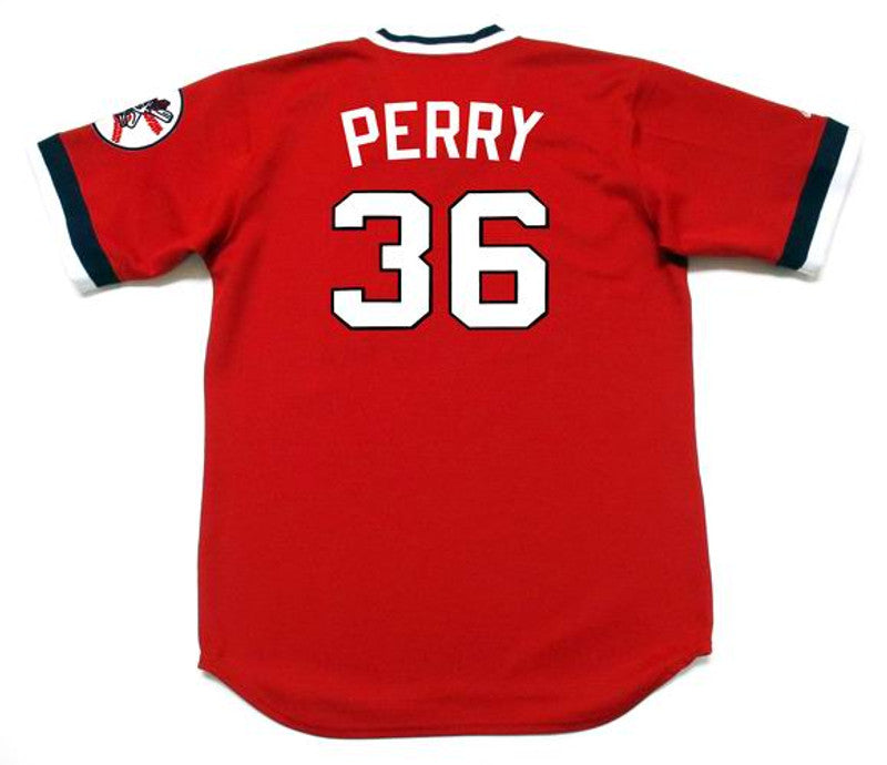 Gaylord Perry Cleveland Indians 1975 Cooperstown Throwback Stitched Jersey | CTJS2000