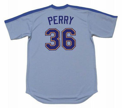 Gaylord Perry Seattle Mariners 1982 Cooperstown Away Baseball Stitched Jersey | CTJS1993
