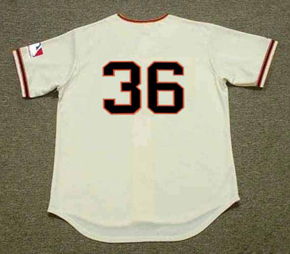 Gaylord Perry San Francisco Giants 1969 Home Throwback Baseball Stitched Jersey | CTJS1996