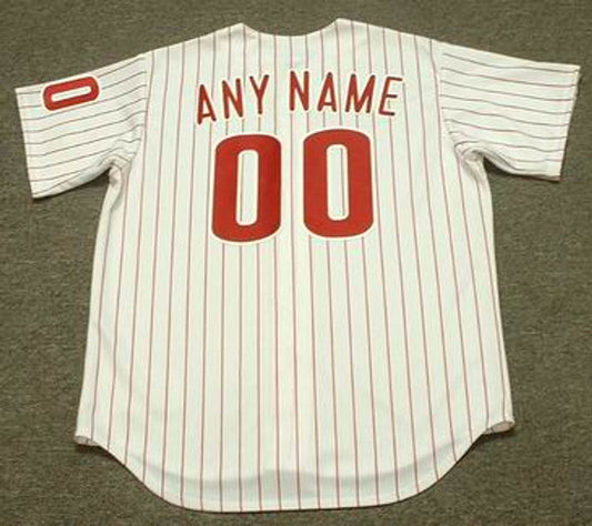 Philadelphia Phillies Home Custom Name Number Stitched Baseball Jersey | CTJS0791