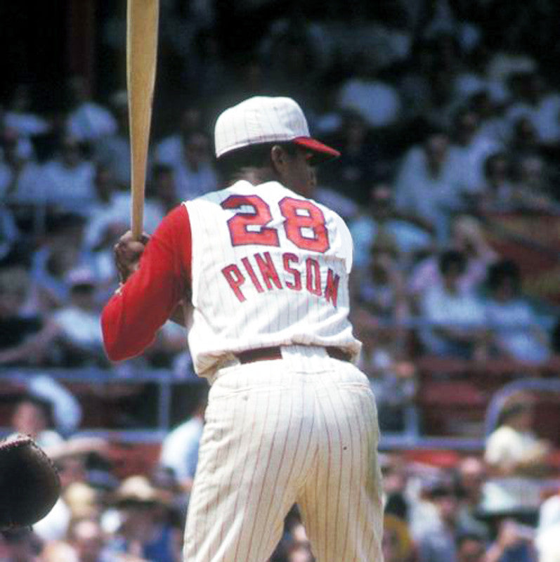 Vada Pinson Cincinnati Reds 1960S Throwback Home Baseball Stitched Jersey | CTJS0126