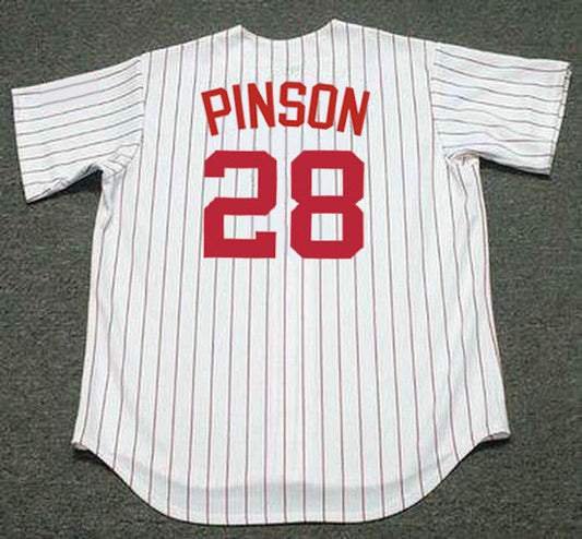 Vada Pinson Cincinnati Reds 1967 Home Baseball Stitched Baseball Jersey | CTJS0125