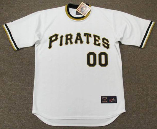 Pittsburgh Pirates 1970S Cooperstown Home Custom Name Number Stitched Baseball Jersey | CTJS0789