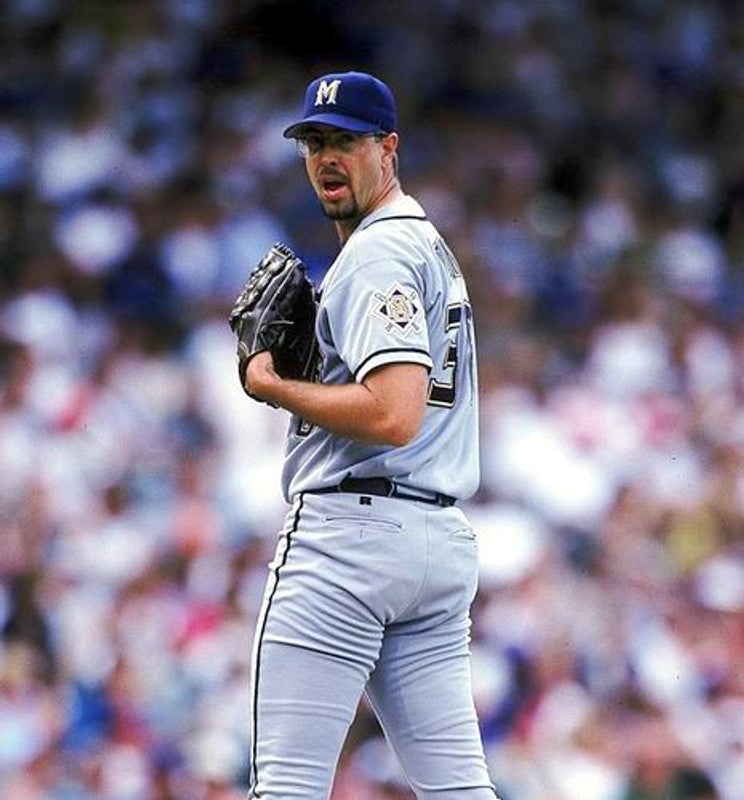 Eric Plunk Milwaukee Brewers 1998 Away Throwback Baseball Stitched Jersey | CTJS2129