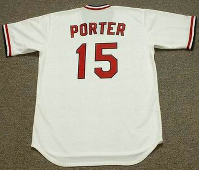 Darrell Porter St Louis Cardinals 1982 Cooperstown Home Baseball Stitched Jersey | CTJS2427