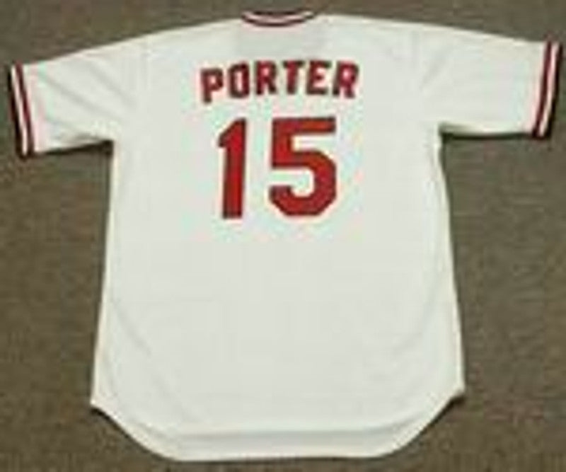 Darrell Porter St Louis Cardinals 1982 Cooperstown Home Baseball Stitched Jersey | CTJS2427