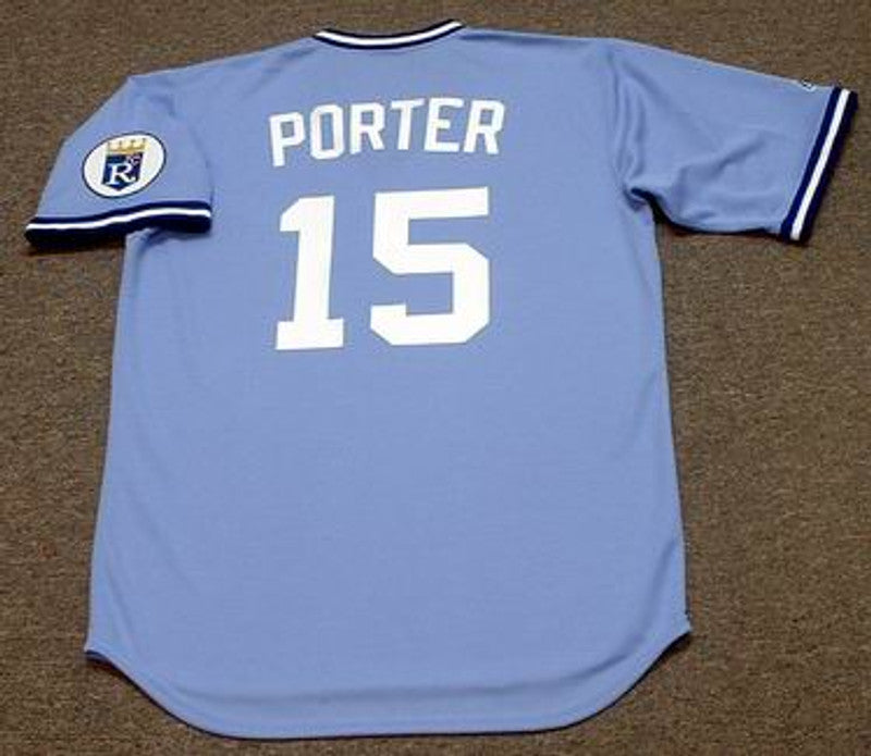 Darrell Porter Kansas City Royals 1980 Away Throwback Baseball Stitched Jersey | CTJS2430