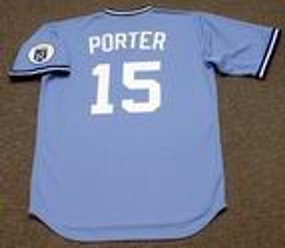 Darrell Porter Kansas City Royals 1980 Away Throwback Baseball Stitched Jersey | CTJS2430