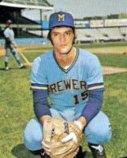 Darrell Porter Milwaukee Brewers 1975 Away Throwback Baseball Stitched Jersey | CTJS2429