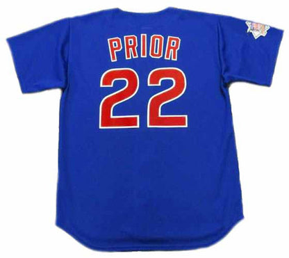 Mark Prior Chicago Cubs 2003 Throwback Alternate Baseball Stitched Jersey | CTJS1144
