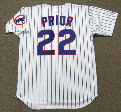 Mark Prior Chicago Cubs 2003 Throwback Home Baseball Stitched Jersey | CTJS1142