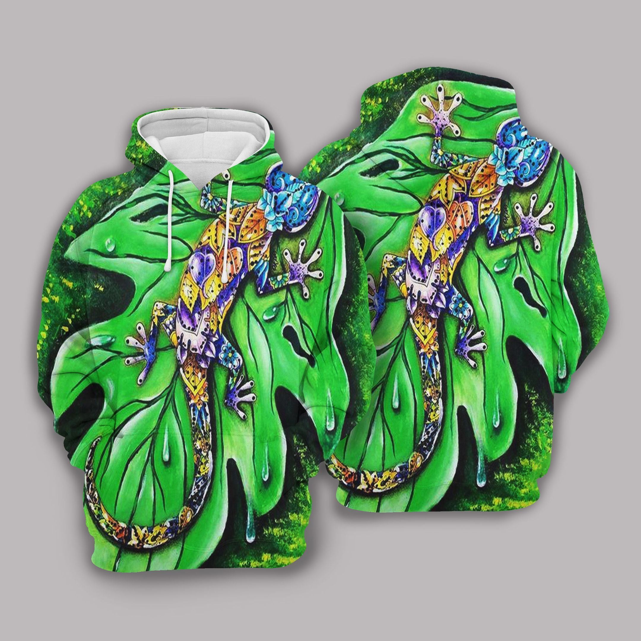 Lizard Unisex 3D Hoodie All Over Print
