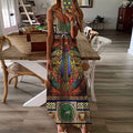 Celtic Sleeveless Maxi Dress | Women Summer Dress | Sundress