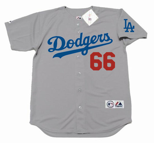 Yasiel Puig Los Angeles Dodgers 2016 Away Baseball Stitched Jersey | CTJS0011