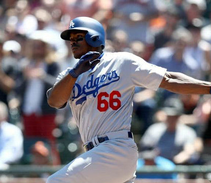 Yasiel Puig Los Angeles Dodgers 2016 Away Baseball Stitched Jersey | CTJS0011