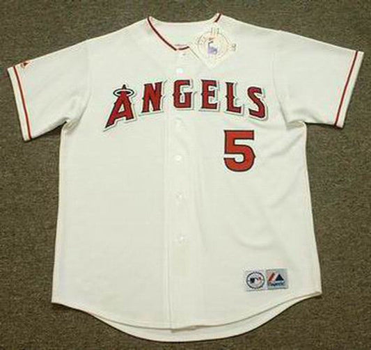 Albert Pujols Los Angeles Angels 2014 Home Throwback Baseball Stitched Jersey | CTJS3075