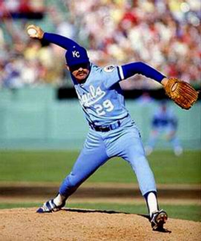 Dan Quisenberry Kansas City Royals 1985 Away Throwback Baseball Stitched Jersey | CTJS2446