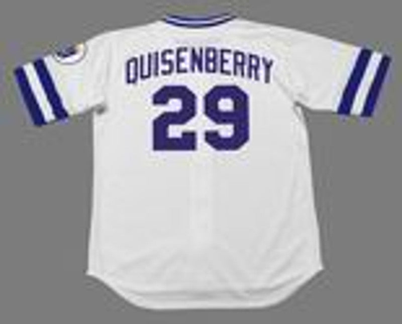 Dan Quisenberry Kansas City Royals 1985 Home Throwback Baseball Stitched Jersey | CTJS2445