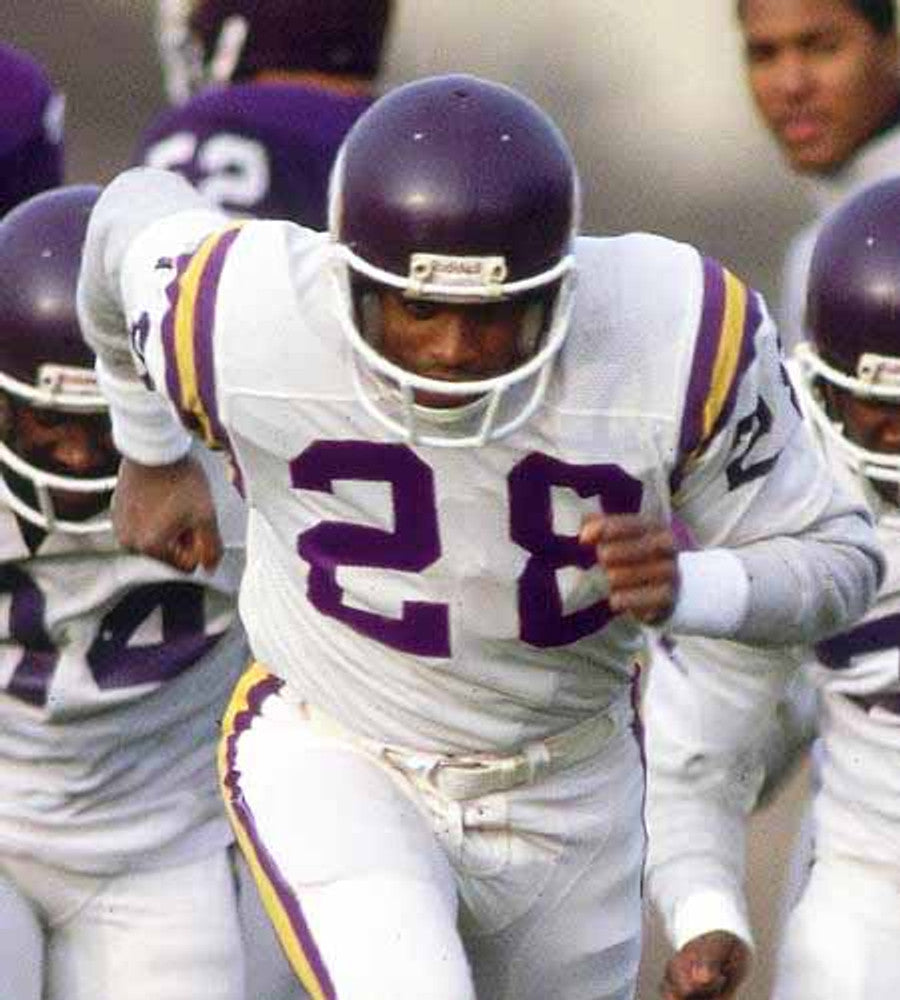 Minnesota Vikings Ahmad Rashad NFL jersey front view