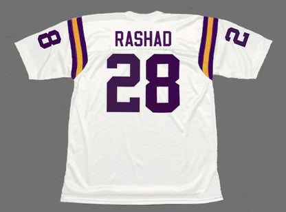 Minnesota Vikings Ahmad Rashad NFL jersey front view